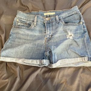 Levi denim shorts